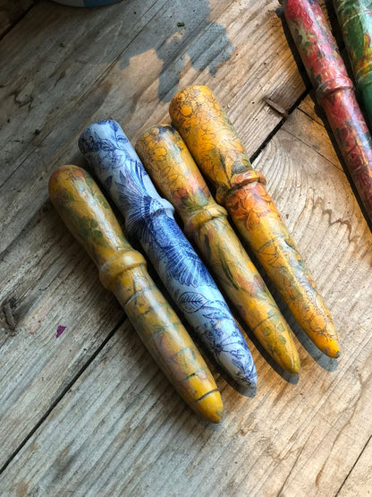 Handmade Wooden Plant Dibbers