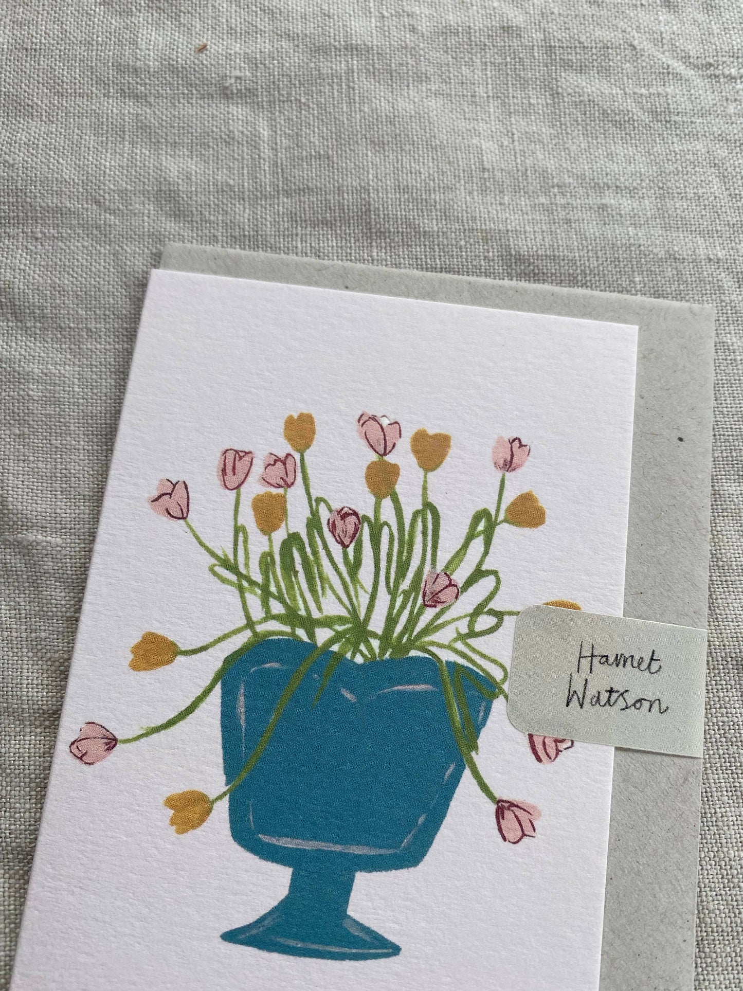 Tulips Mini Art Card