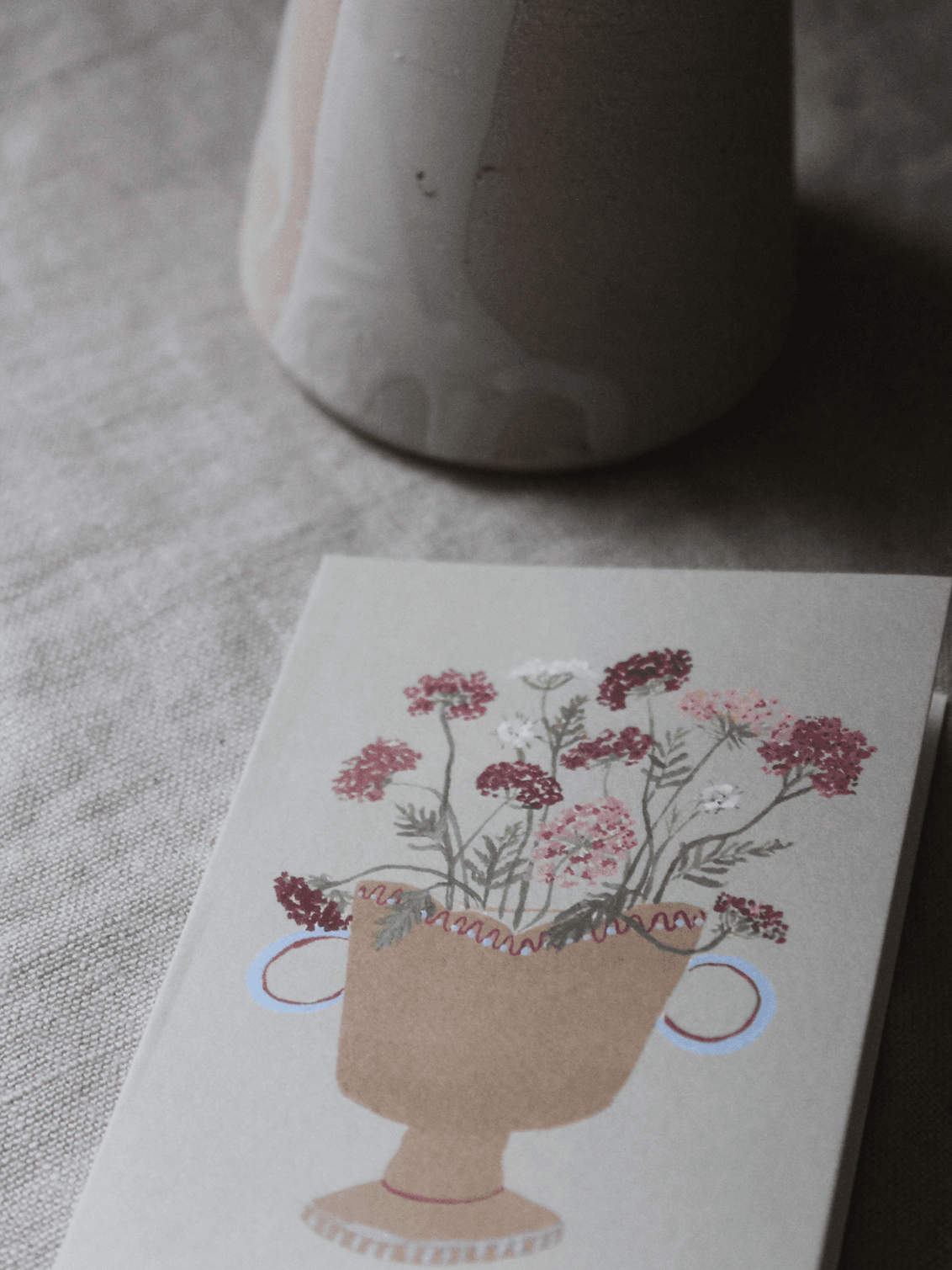 Queen Ann's Lace Mini Art Card