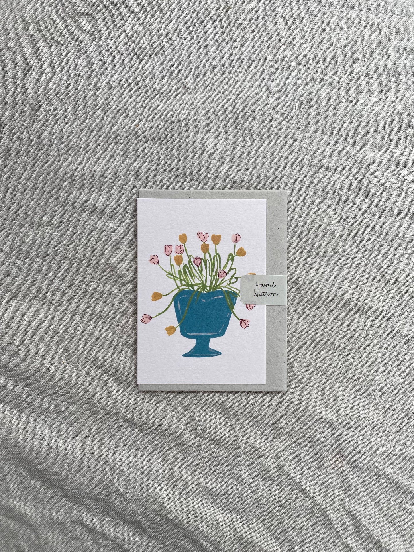 Tulips Mini Art Card