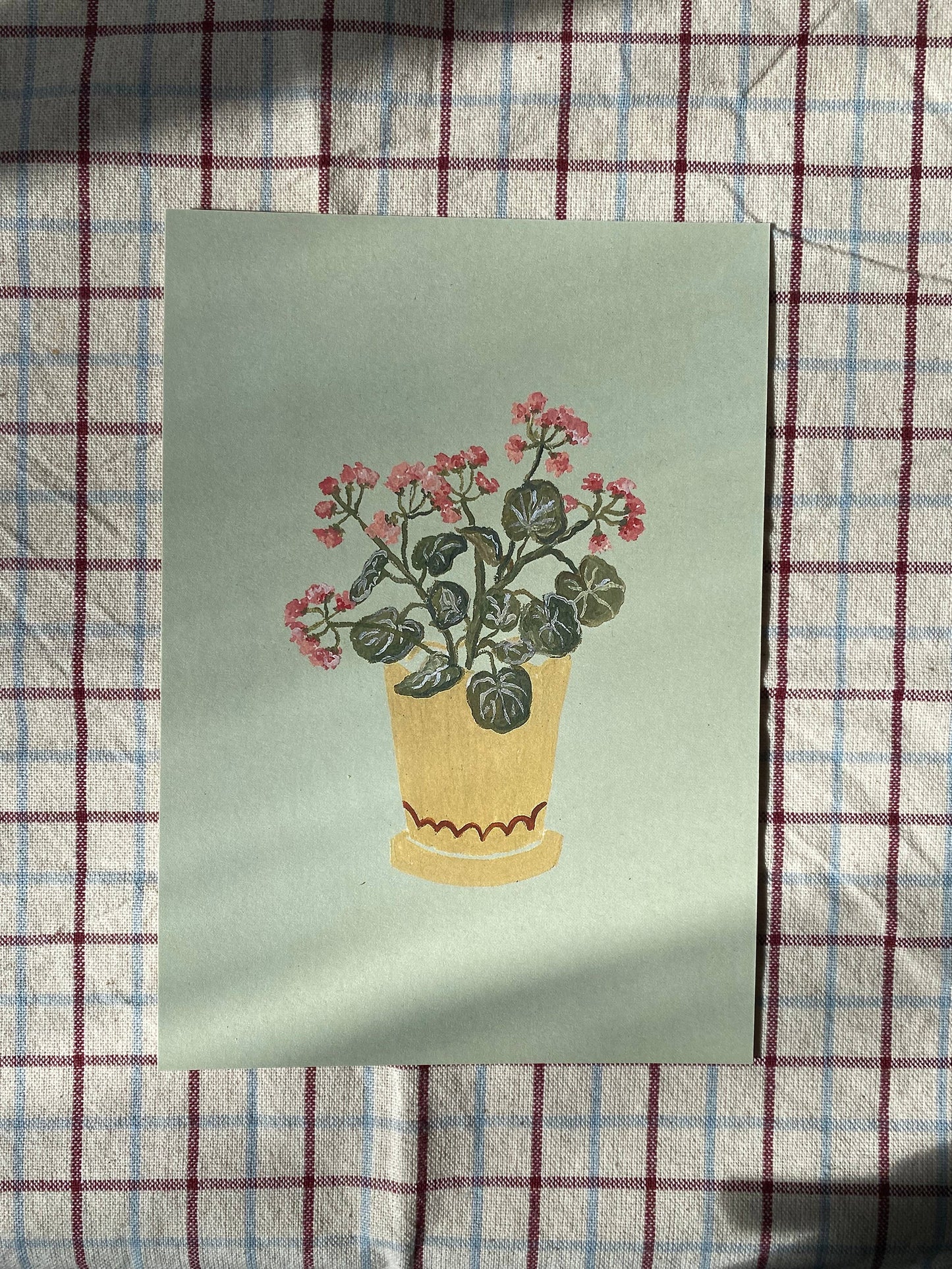 Geraniums - A5 Print