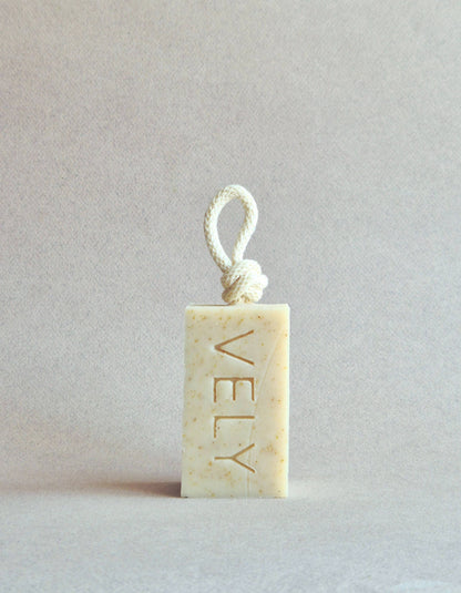 Oatmeal Classic Natural Handmade Soap On A Rope