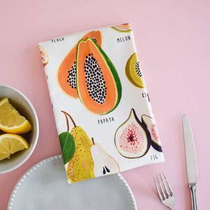 Summer Fruits Tea Towel