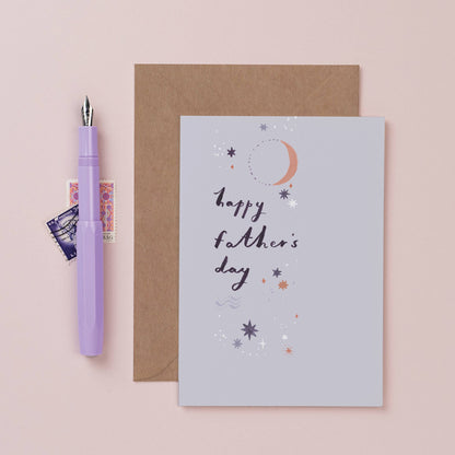 Father's Day Stars Card | Minimalist  Father's Day Cards