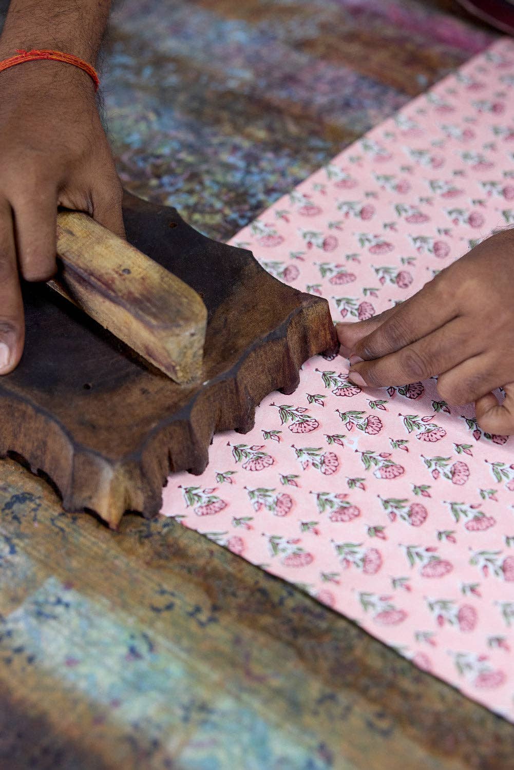 Ditsy Blush Small Block Printed Gift Bags