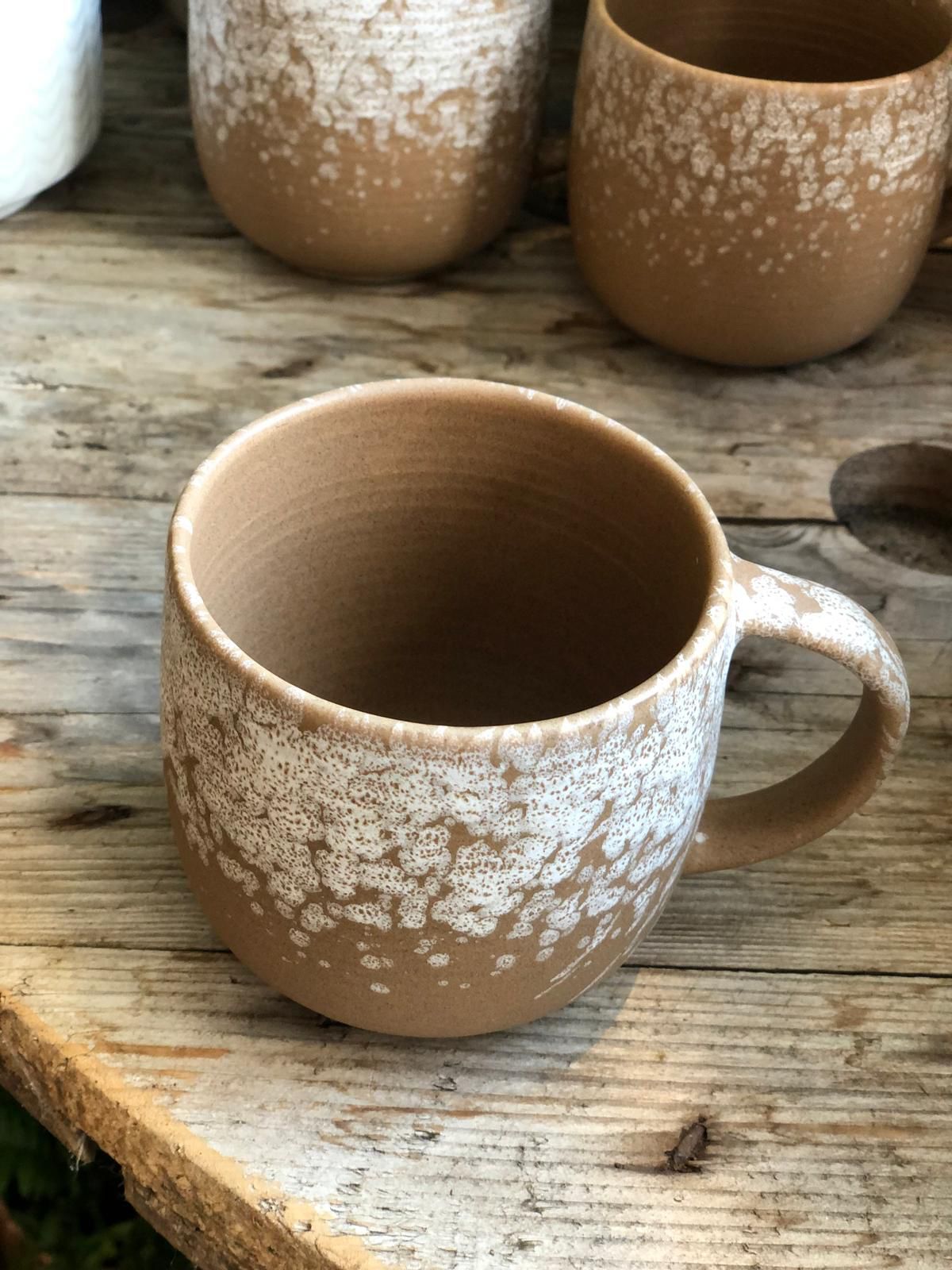 Chocolate Freckle round mug