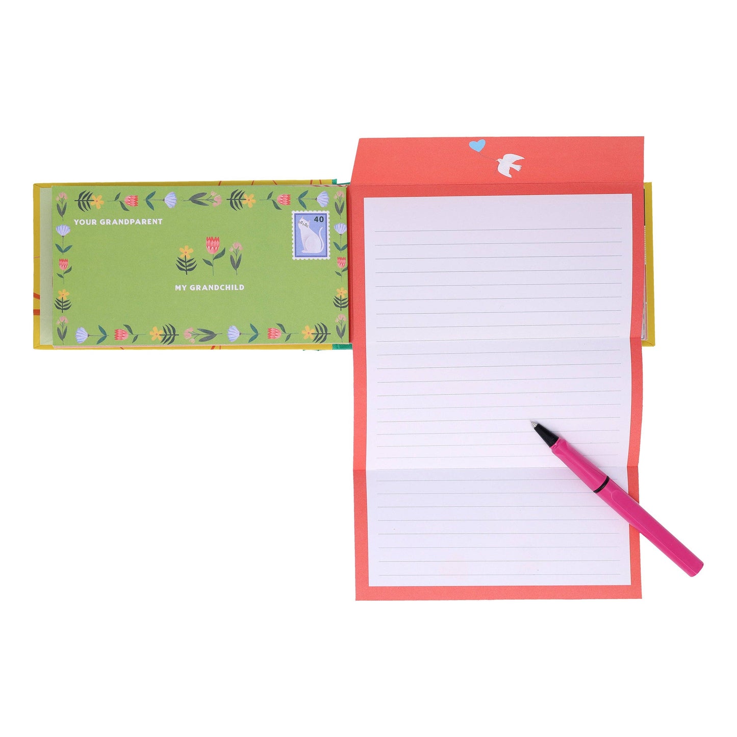 Inspired Letters to My Grandchild - Write Now. Read Later. Treasure Forever. (Postcard Book or Pack)