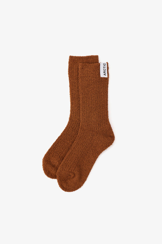 Sepia Cosy Socks Made From  100% Recycled