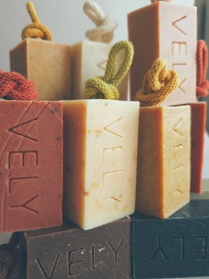 Italian Summer Natural Handmade Soap On A Rope