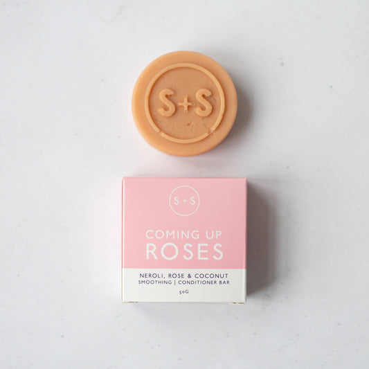 Coming Up Roses - Rose, Coconut & Neroli Conditioner Bar 50g