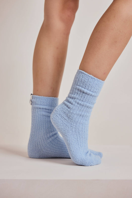 Blue Aura Cosy Socks - Made from 100% Recycled Plastic Bottles - AW26