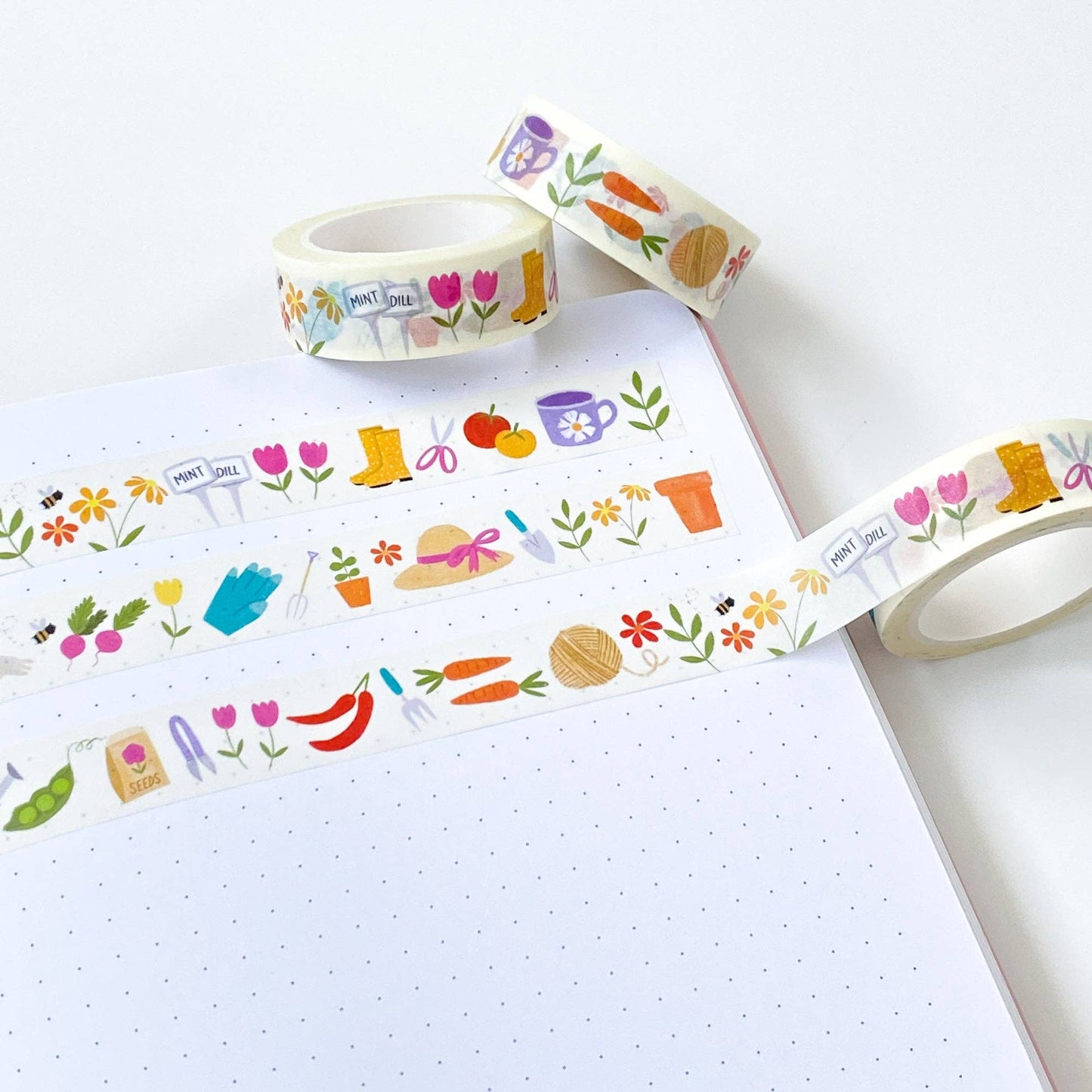 Gardening Washi Tape