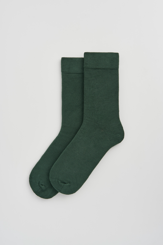 Bamboo Socks in Glen Green