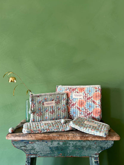 Pencil Case, Garland - Duck Egg