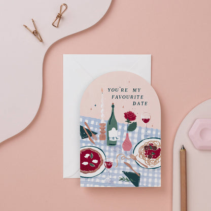 Favourite Date Card | Valentine's Day Cards | Love Cards