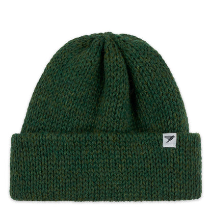 Drift 100% British Wool Fisherman Rolled Cuff Beanie