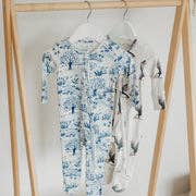 On the River Sleepsuit Babygrow Organic Cotton & Bamboo