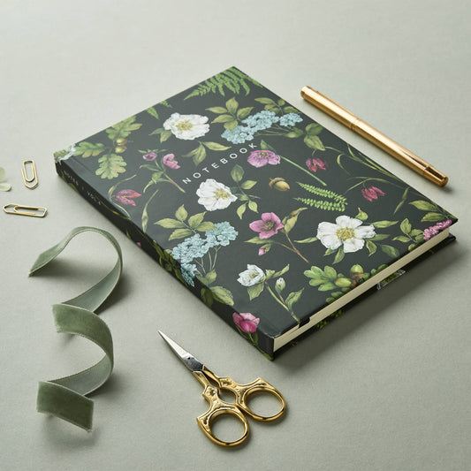 Cottage Garden Hardback Notebook Botanical Journal