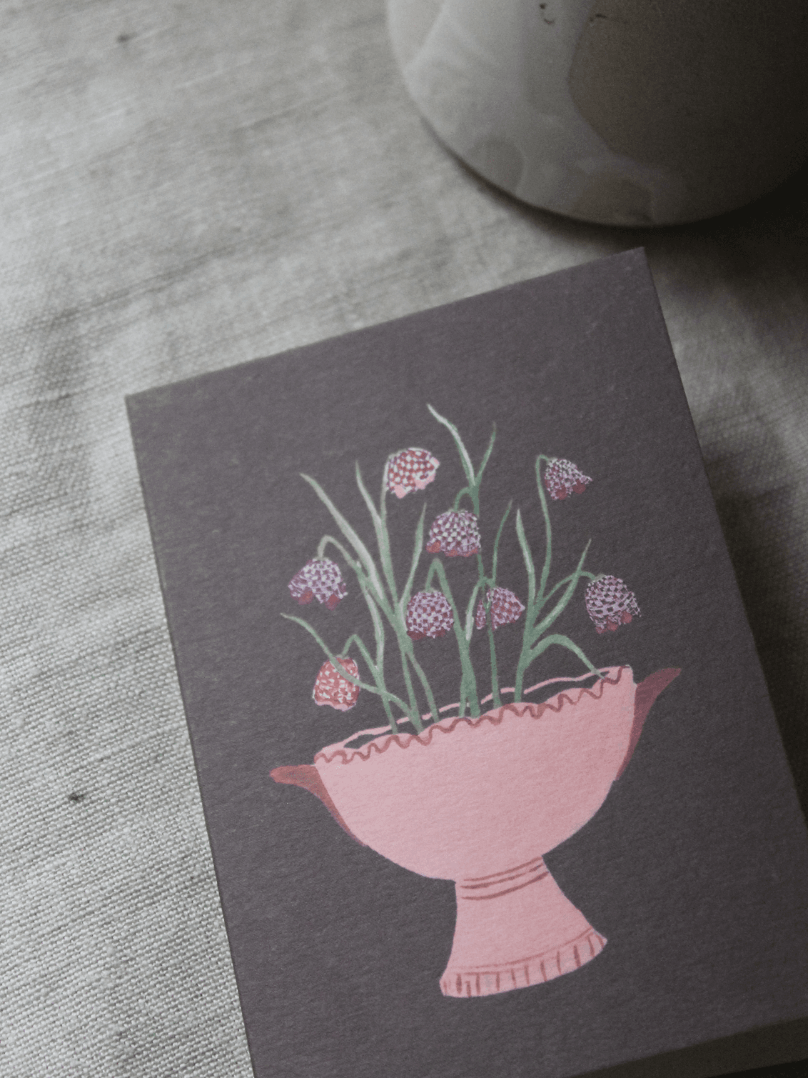 Fritillaria Mini Art Card
