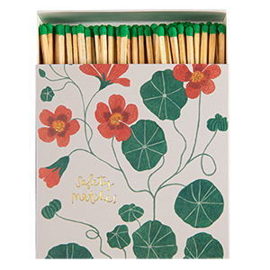 Wanderlust Paper Co. Nasturtium Matches Square Safety Matches