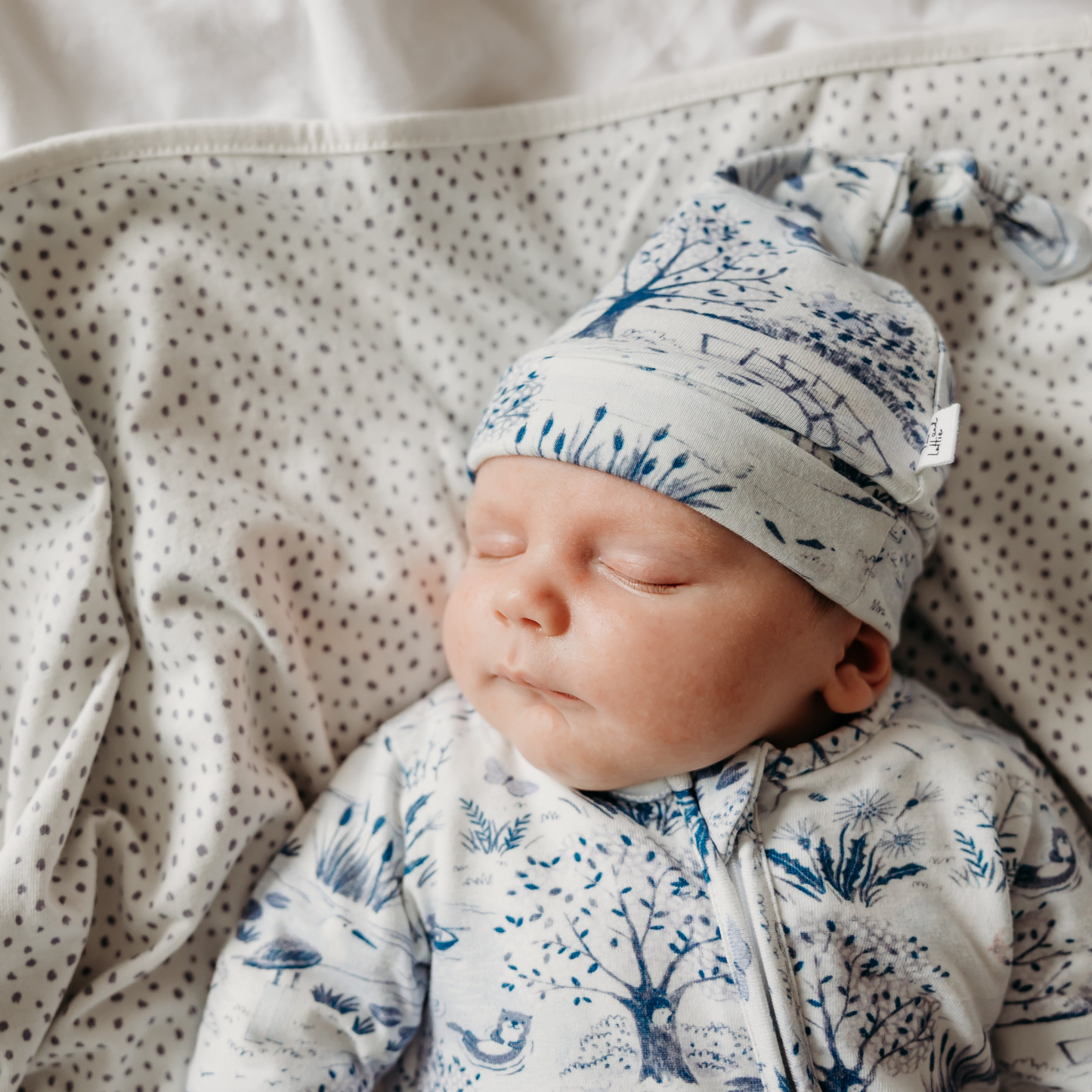 Baby Hats On The River Organic Cotton & Bamboo Newborn - 3 Months