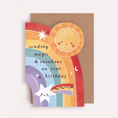 Rainbow Birthday Card | Childrens Birthday Cards