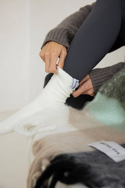 Dark Grey Cosy Socks Made from 100% Recycled Plastic Bottles