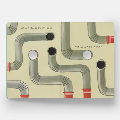 The Game of Finger Worms Childrens Book by Hervé Tullet