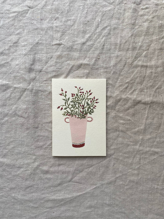 Rosehips Mini Art Card