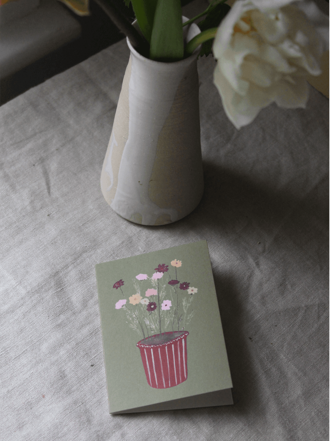 Cosmos Mini Art Card