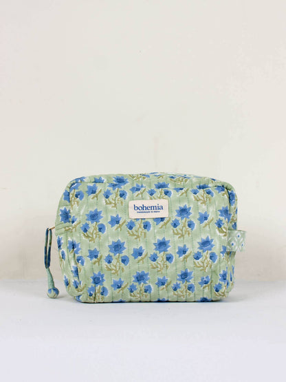 Medium Posie Washbag, Sage