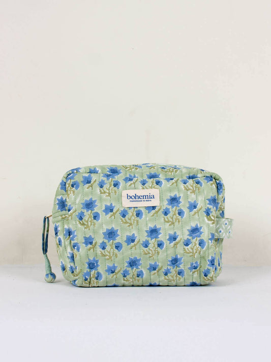 Medium Posie Washbag, Sage