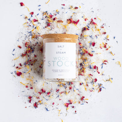 Woodstock - Orange, Patchouli & Petal Bath Salts