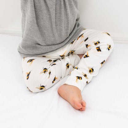 Bee print Cotton Leggings Toddler 18m3Y