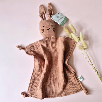 Terracotta Baby Comforter Cuddle Bunny Rabbit Toy