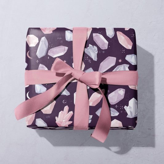 Crystals Gift Wrap Wrapping Paper Craft Paper Sheet