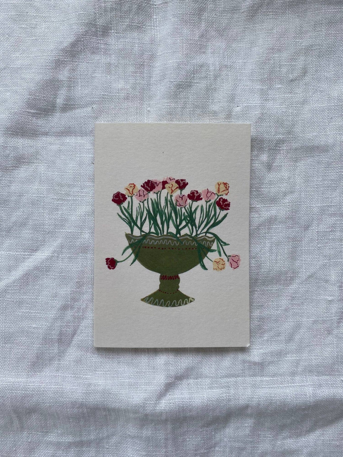 Parrot Tulips Mini Art Card