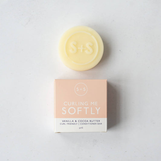 Curling Me Softly - Cocoa Butter Conditioner Bar 50g