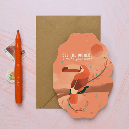 See the World Make Your Mark Safe Travels Card