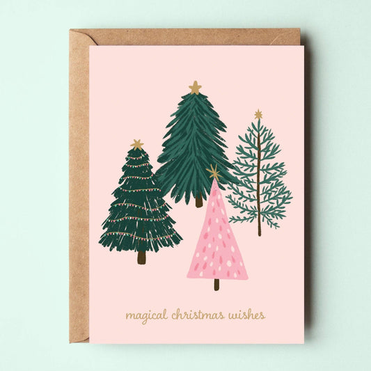 Christmas Trees Card