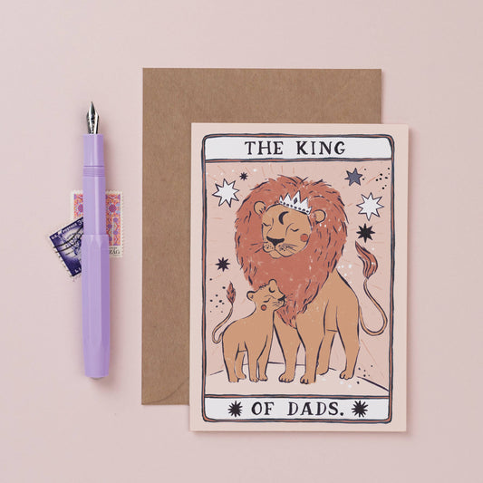 King of Dads Card Father's Day Card