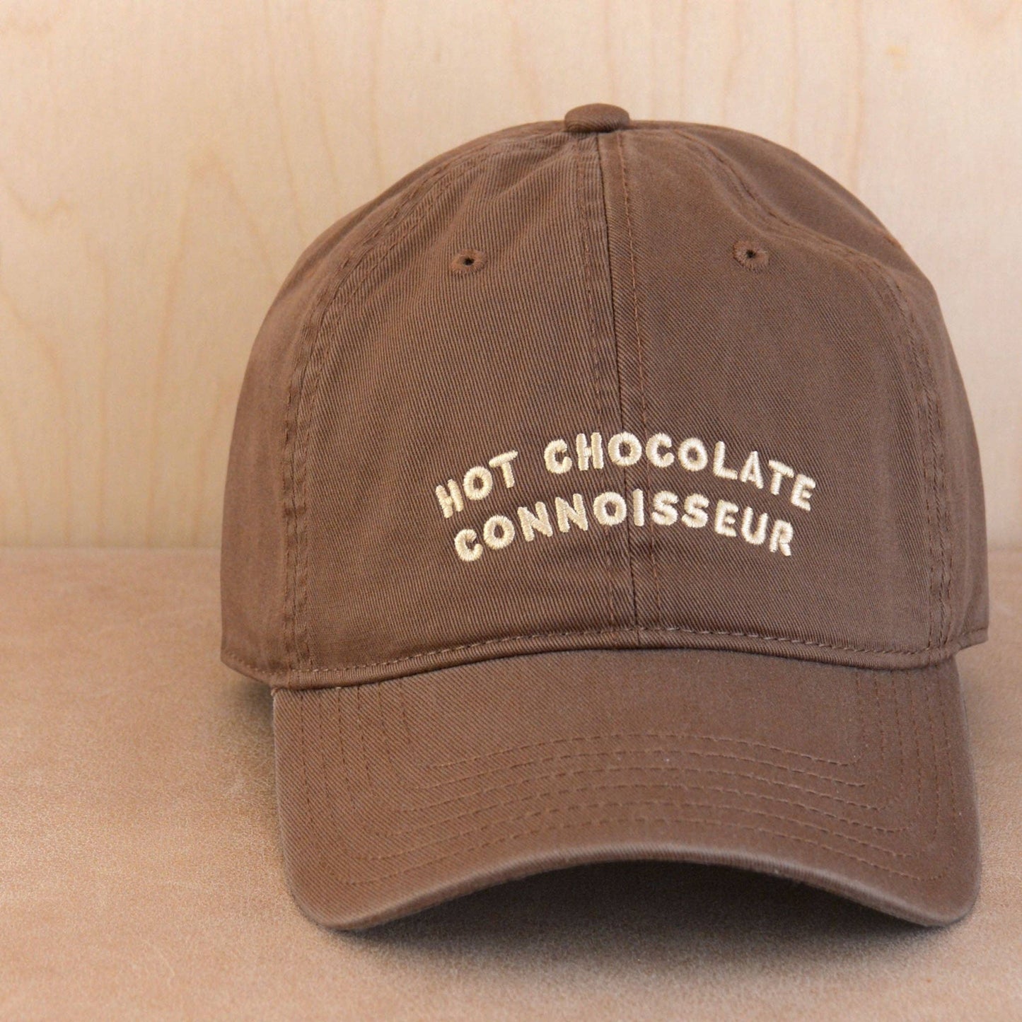 Hot Chocolate Connoisseur - 100% Cotton Baseball Cap