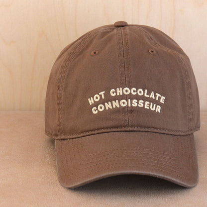 Hot Chocolate Connoisseur - 100% Cotton Baseball Cap