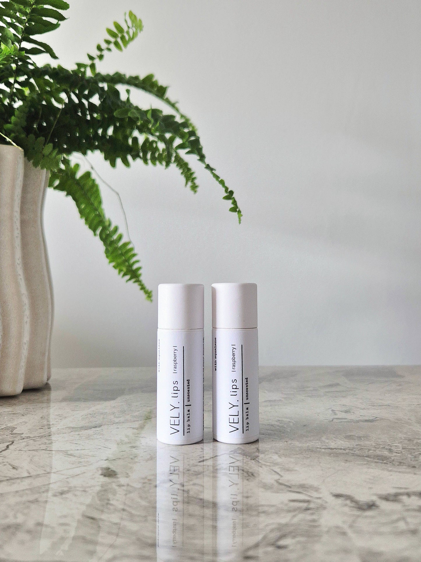 Raspberry Natural Vegan Tinted Lip Balm With Squalane
