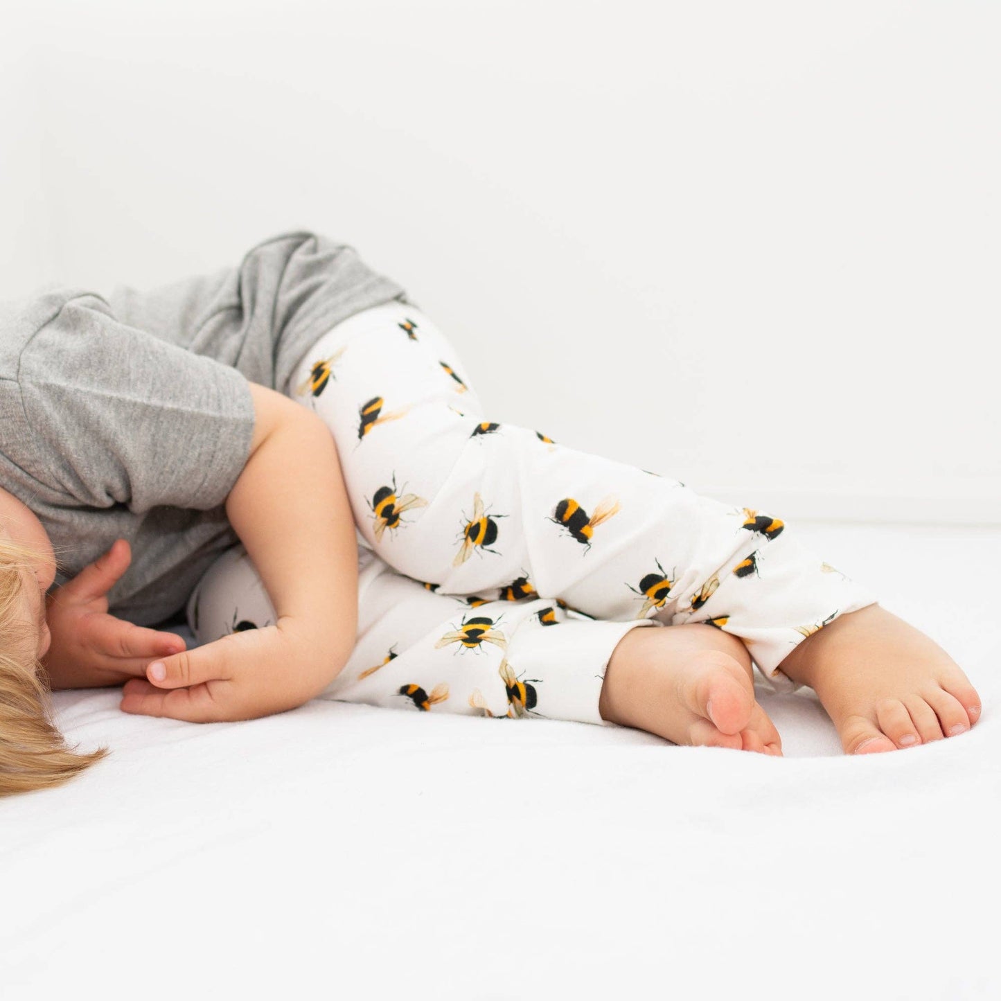 Bee print Cotton Leggings Toddler 18m3Y