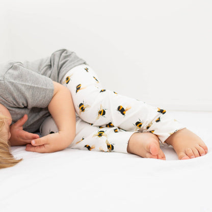 Bee print Cotton Leggings Toddler 18m3Y