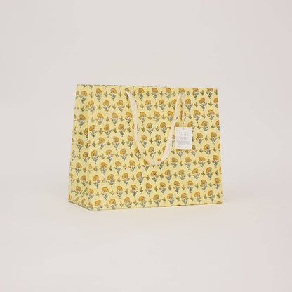 Ditsy Sunshine Large Block Printed Gift Bags