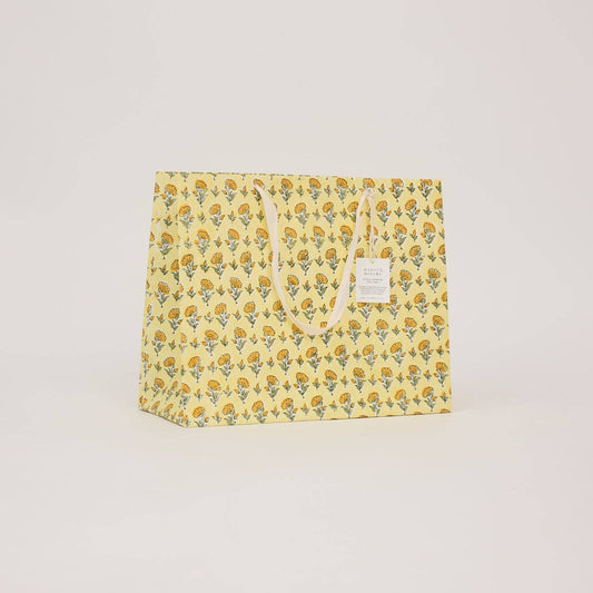 Ditsy Sunshine Large Block Printed Gift Bags