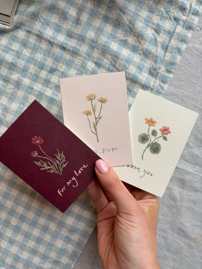 To you, Mum mini card