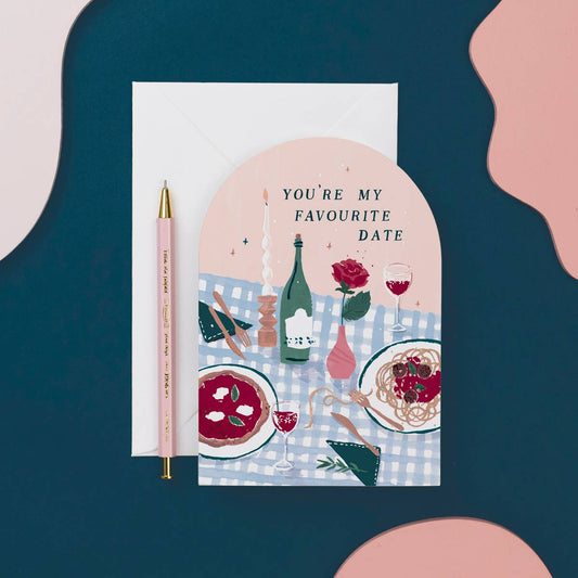 Favourite Date Card | Valentine's Day Cards | Love Cards